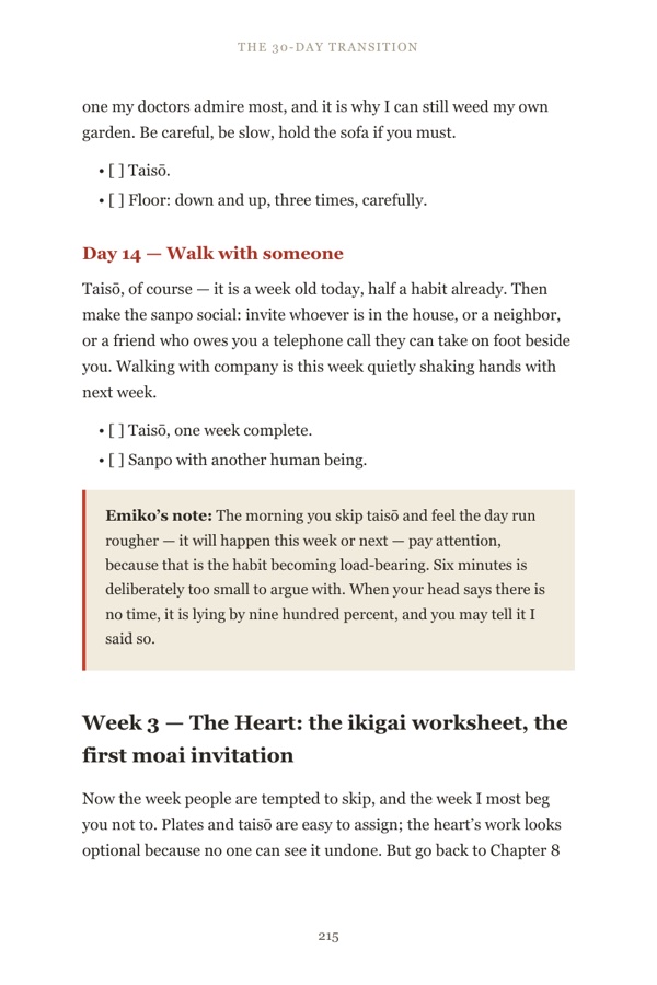 The 30-day transition plan, day by day